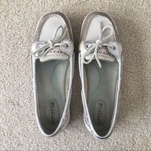 Sperry Angelfish Metallic Boat Shoe 6M